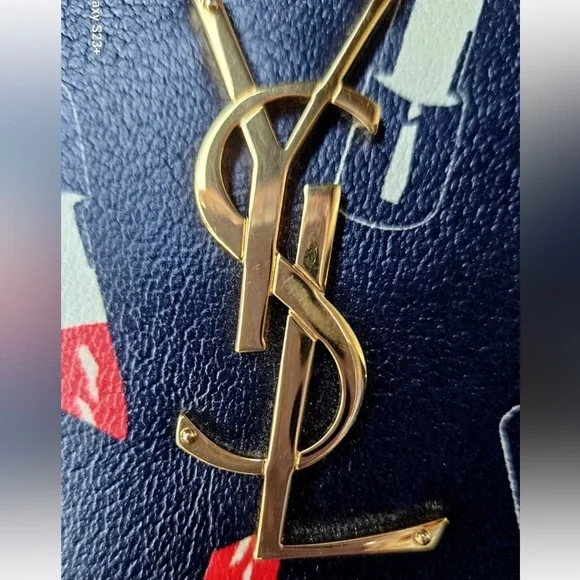 Authentic crossbody YSL Kate Lipstick purse with gold hardware. - Picture 5 of 7